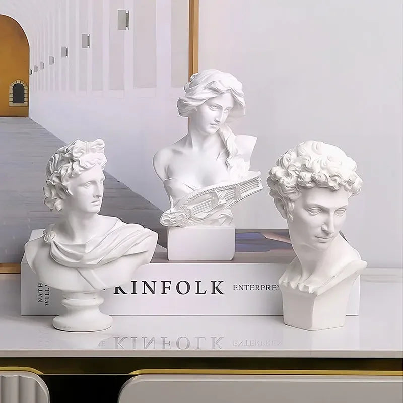 Grekisk romersk mytologi solgud harts skulptur för inredning