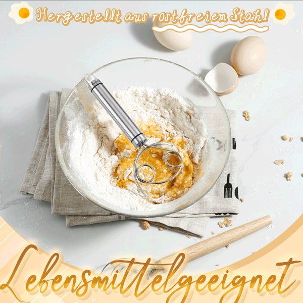 Carvallo - Rostfritt stål degknådmaskin