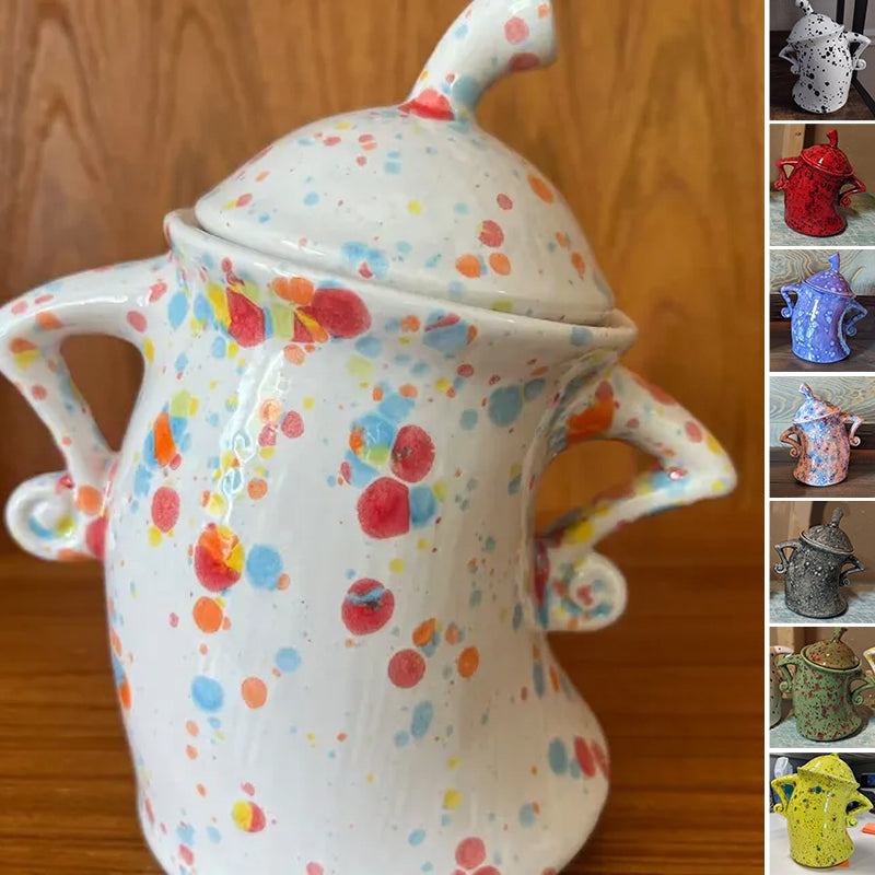 AttitudeJar - Stiligt, mångsidigt kök lagringsglas för vätskor & torra varor