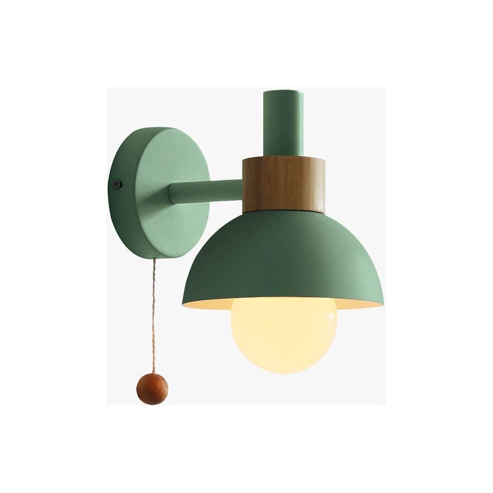 SwitchBeam Ljus - LED Vägglampa i Morandi Stil Tillverkad av Nordisk Metall med Strömbrytare