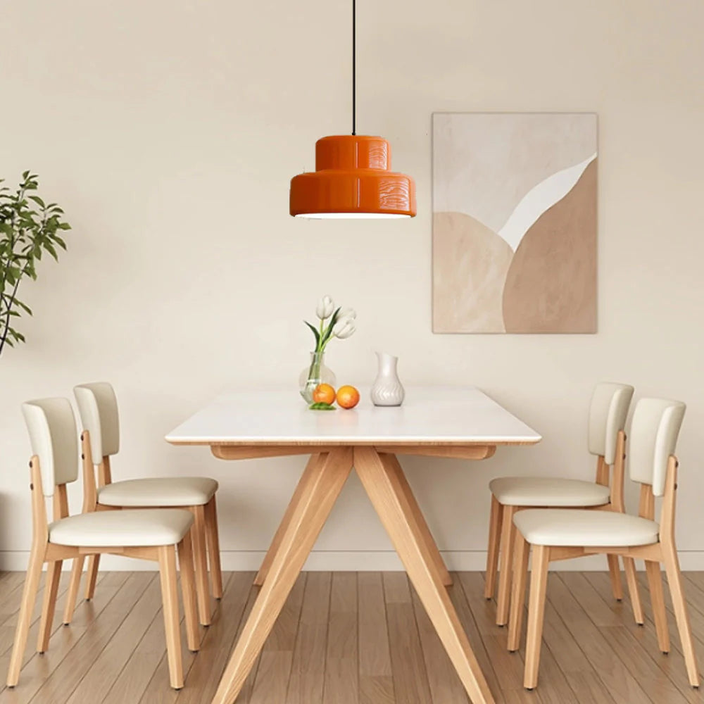 ÉclatDesign - Orange Retro och Modern Hängande Lampa