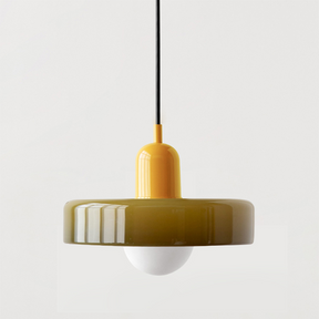 Bauhaus Inspired Colorful Glass Pendant Lamp