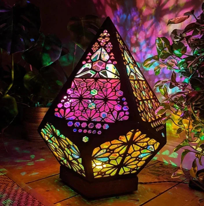 SerenGlow - Elegant orientalsk golvlampa