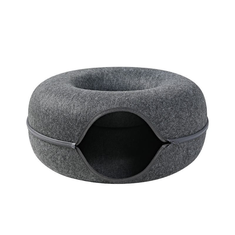 Katt Donut Säng