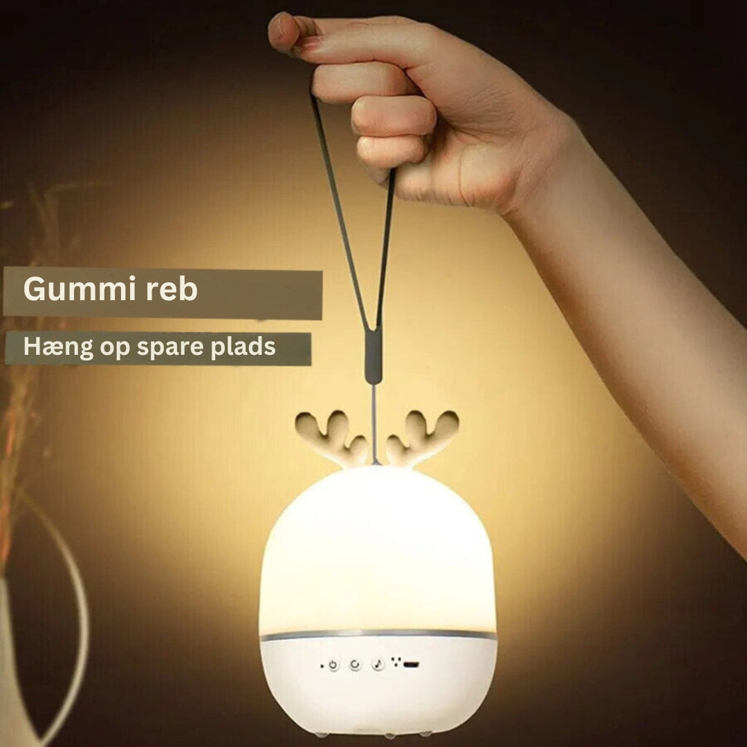 NightSky - Lugnande Nattljus Med Flera Ljus Effekter för Barn