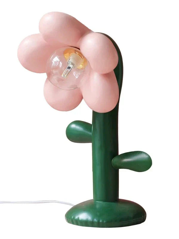 FloraGlow - Blomformad LED Bordslampa med LED-lampa – Kreativ Nattlampa