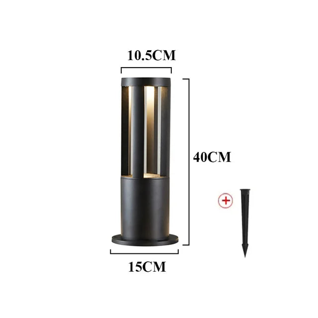 StoneGlow - LED Trädgårdspollare