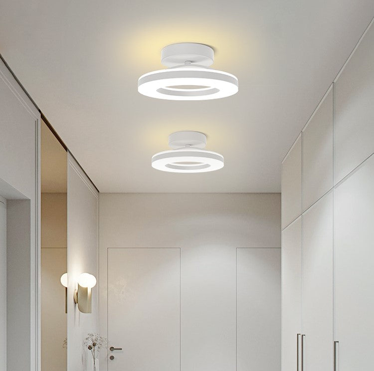 Modern Järn Hallway LED Taklampa för Elegant Atmosfär