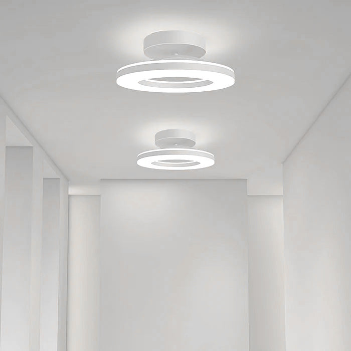 Modern Järn Hallway LED Taklampa för Elegant Atmosfär