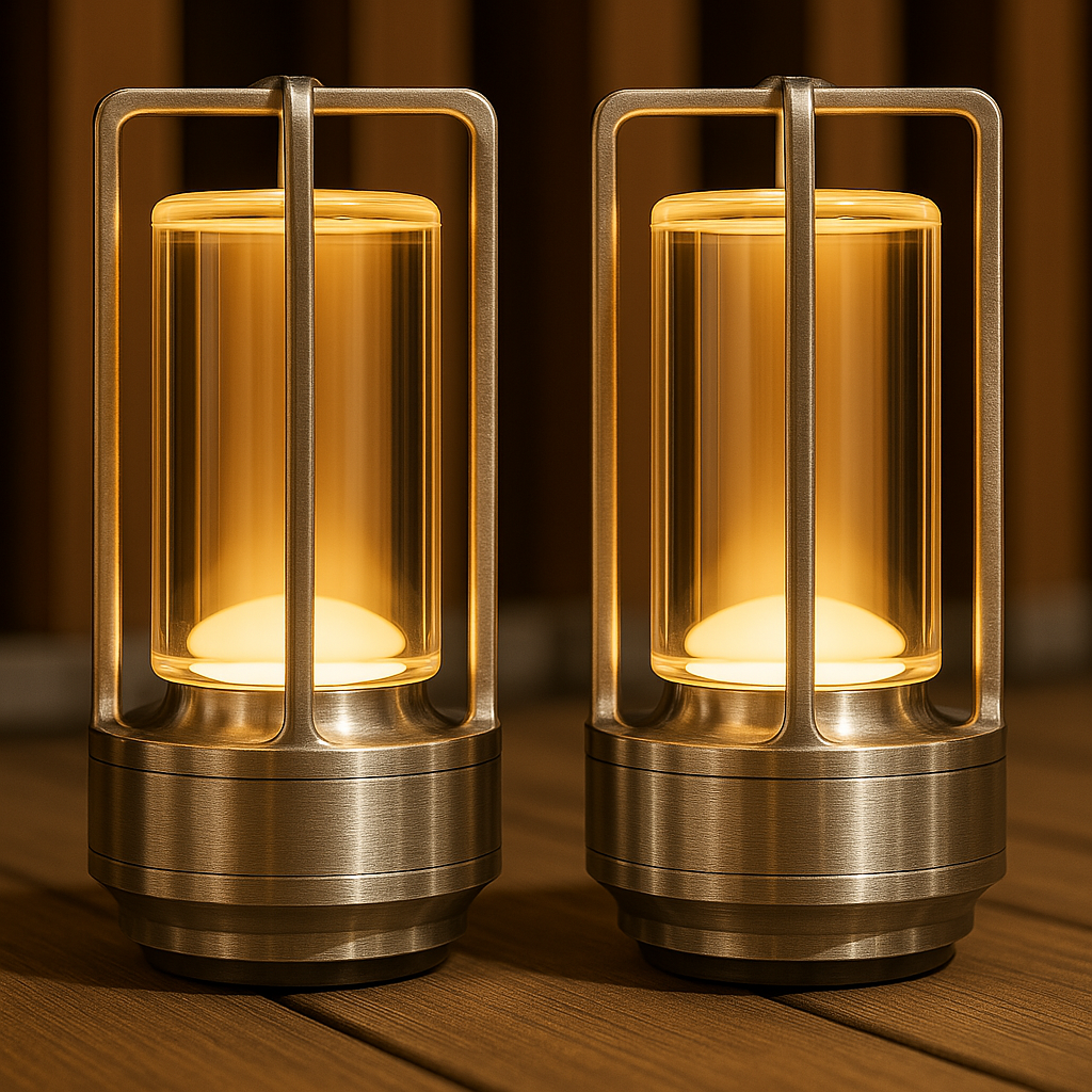 GlowVela – Luxe Kristalllykta