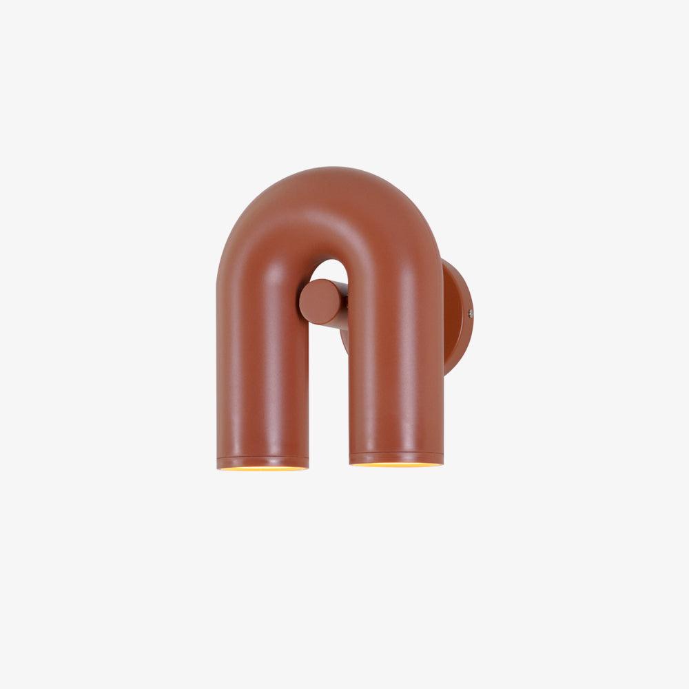 Samtida U-formad Vägglampa