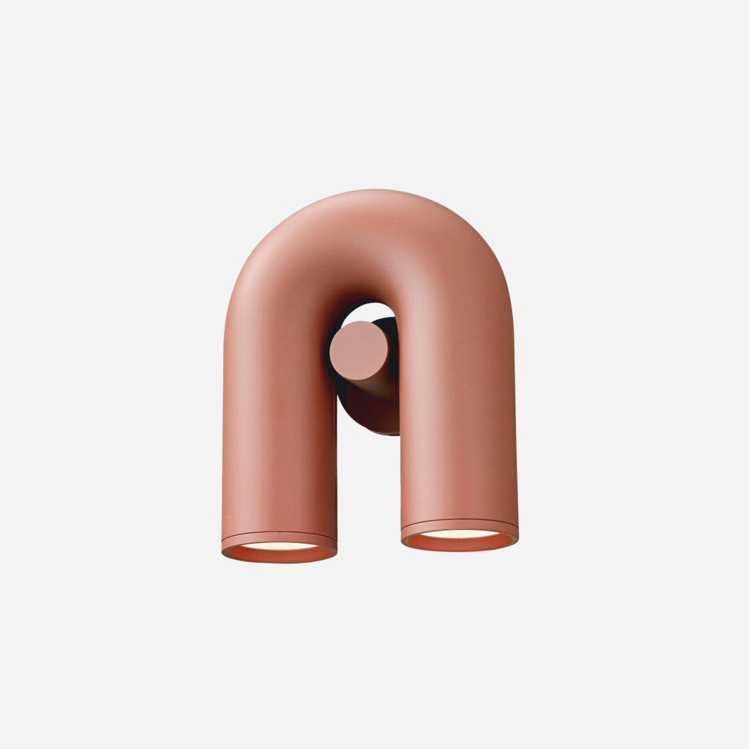 Samtida U-formad Vägglampa