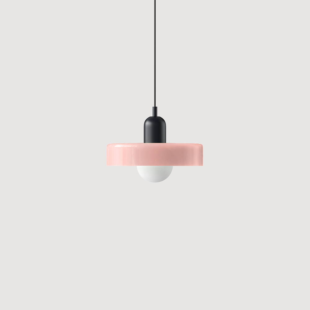 Bauhaus Inspired Colorful Glass Pendant Lamp