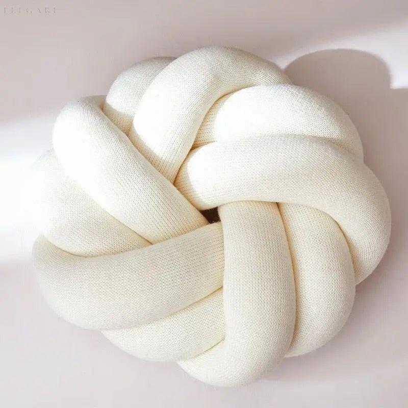 Cotton Knot Pillow - Bomullsknutkudde