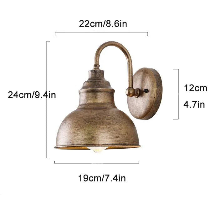 RetroLjus - Klassisk Utomhusvägglampa