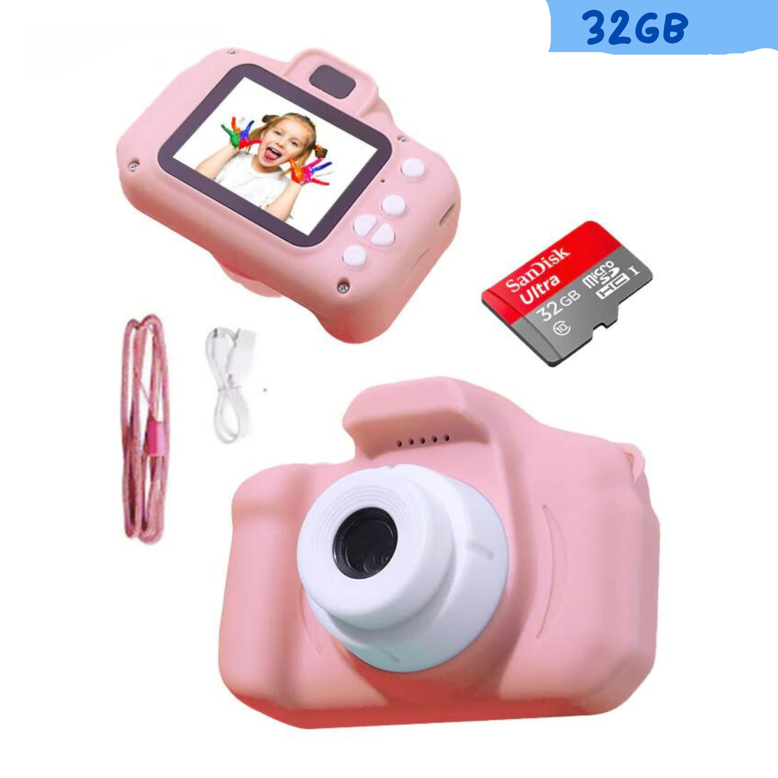 Carvallo - Barnvänlig digitalkamera för unga skapare och upptäcktsresande