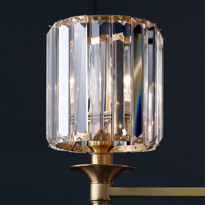 Klassisk Vintage Kristall Vägglampa – Oupulent Dekorativ Sconce