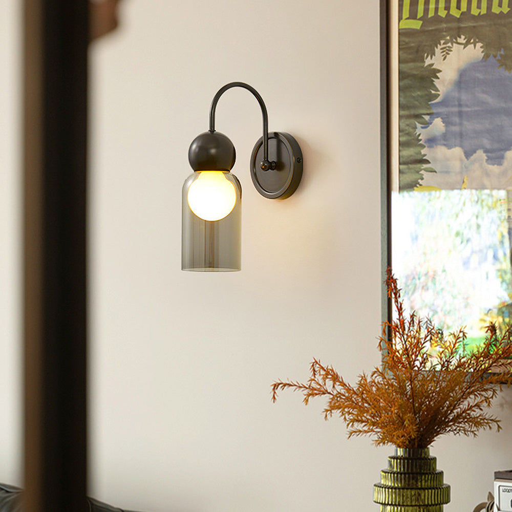 Modern Transparent Nordic Vägglampa