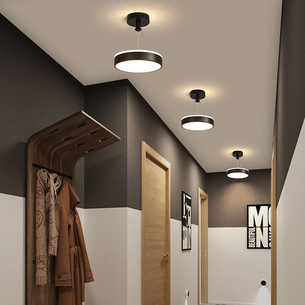 Stylish modern metal LED pendant lamps