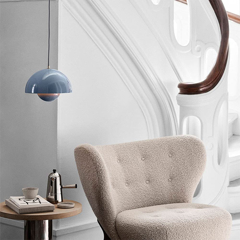 Pendellampa Modern Metallkupol Taklampa