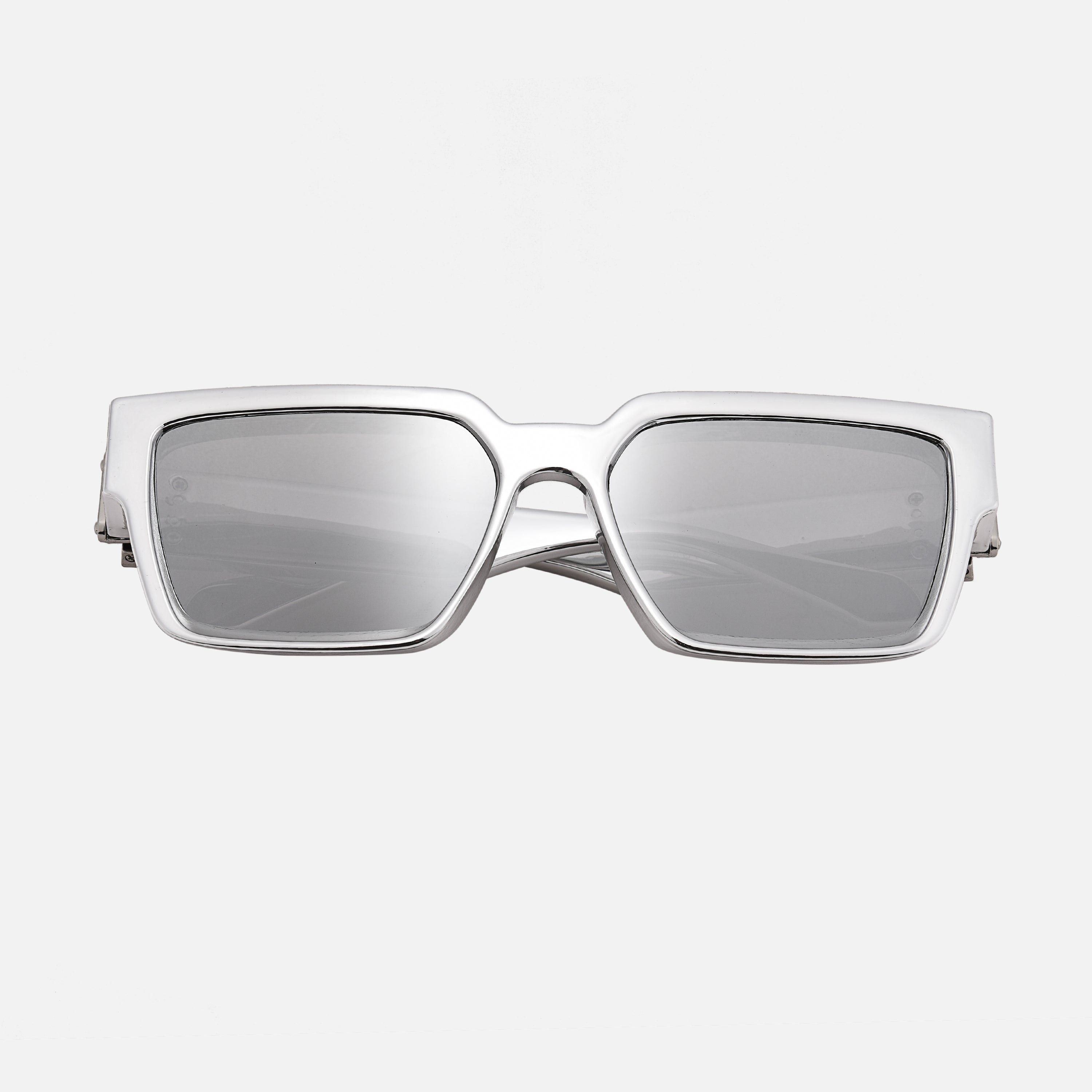 Svarta Fyrkantiga UV-skyddande Solglasögon