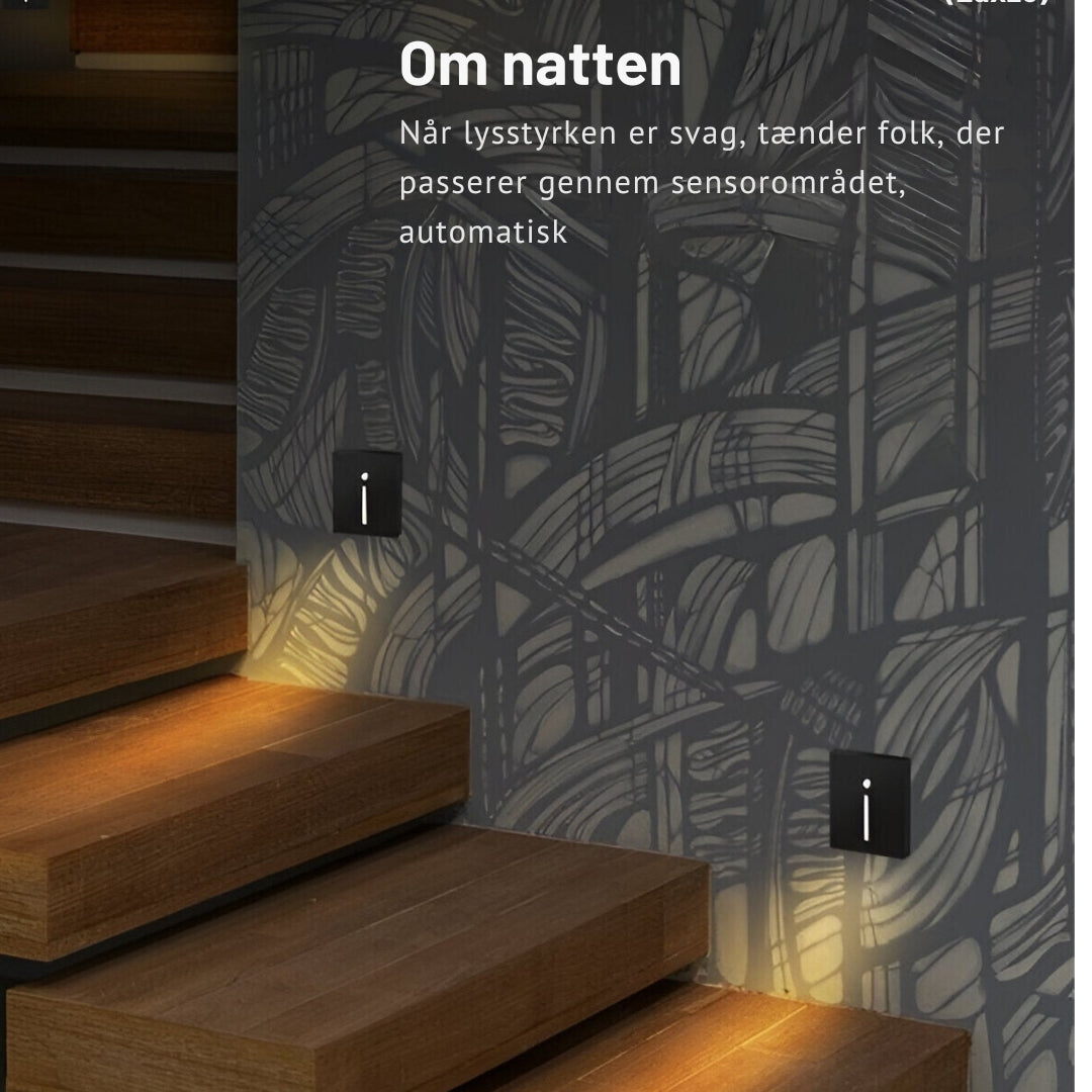 Carvallo - Elegant vägglampa med rörelsesensorsteknik