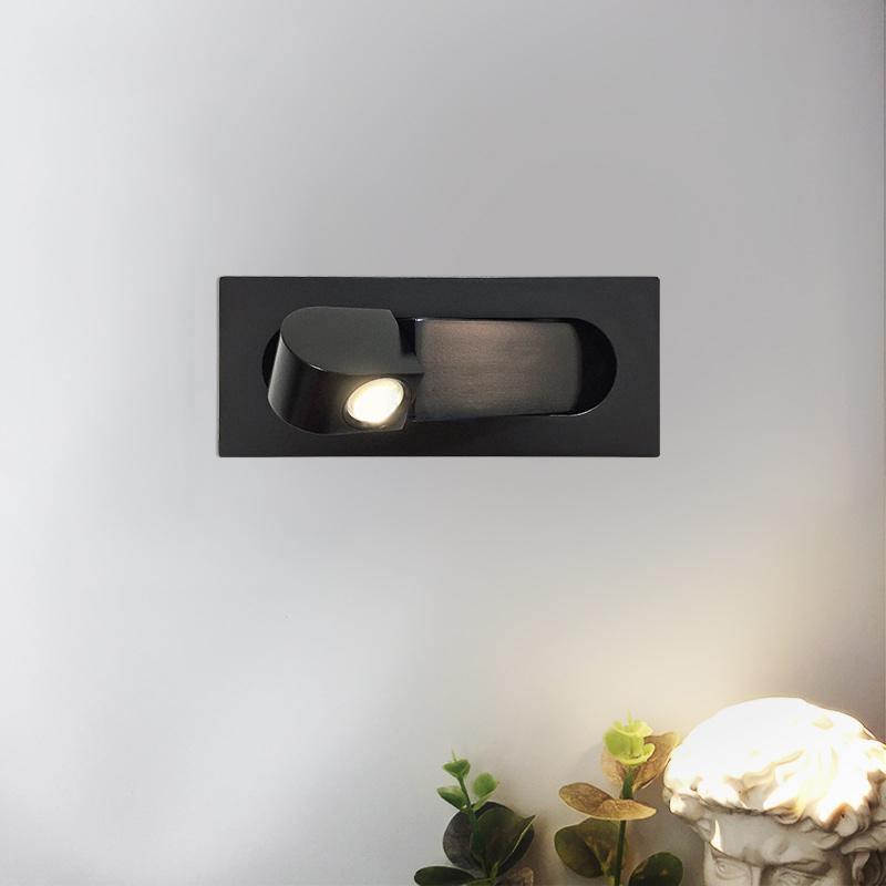 Justerbar LED Sänglampa för Fokuserad Belysning