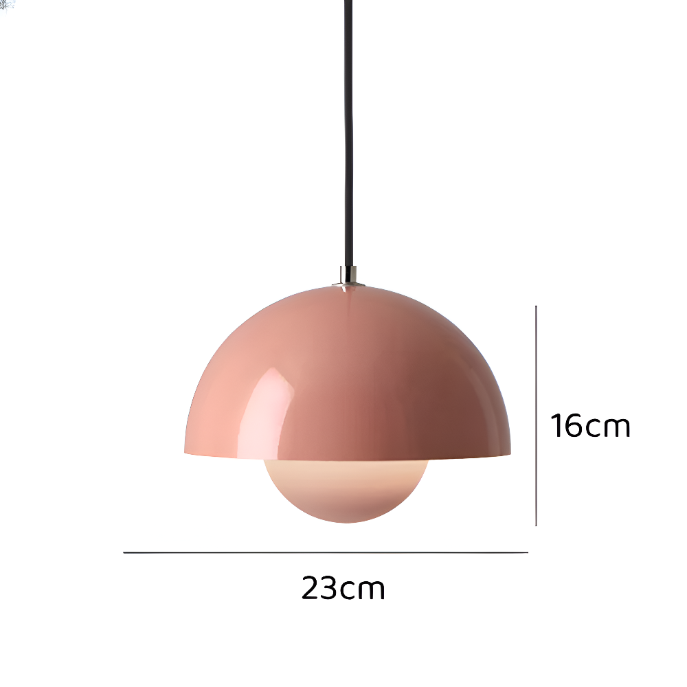 DomeBud Lampa | Dekorativ hänglampa i blomkrukaliknande design för modern inredning