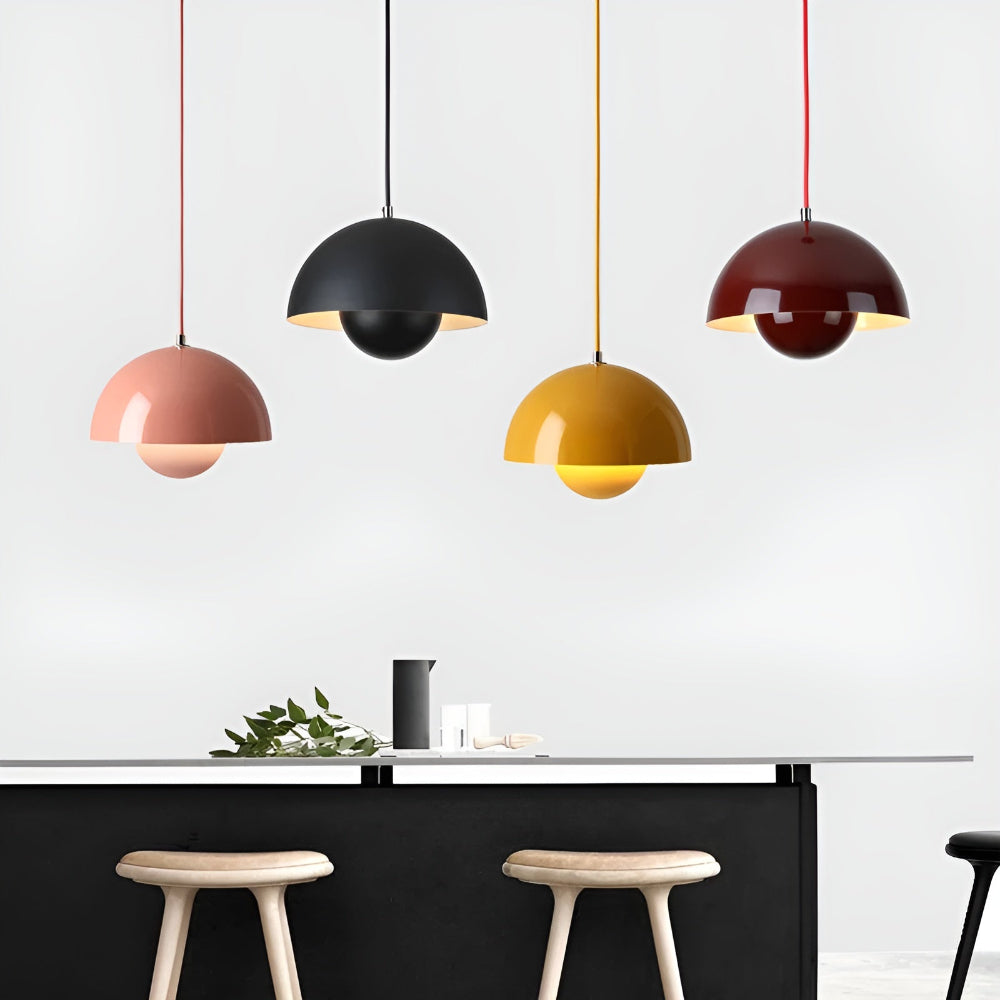 DomeBud Lampa | Dekorativ hänglampa i blomkrukaliknande design för modern inredning