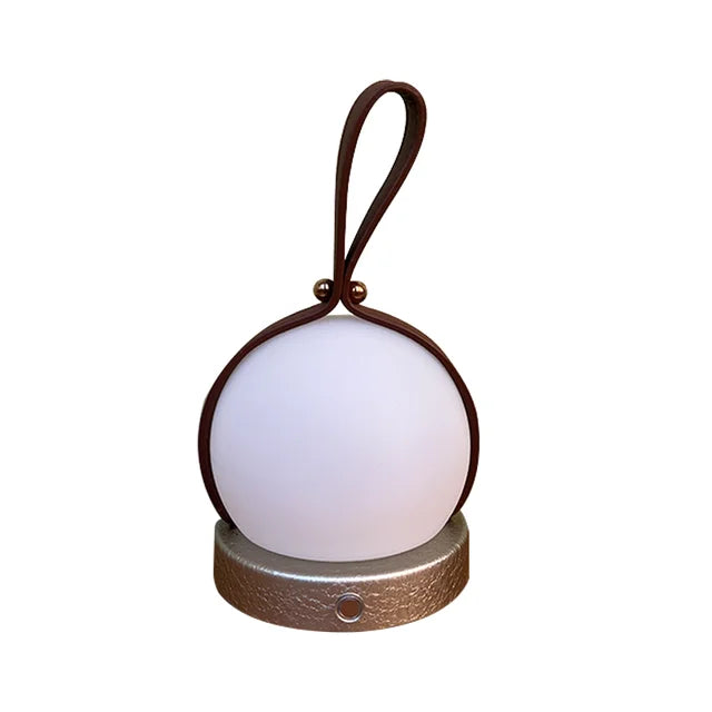 LumeSphere - Trådlös LED-Lyktor – Bärbar Bordslampa med Varmt Ljus