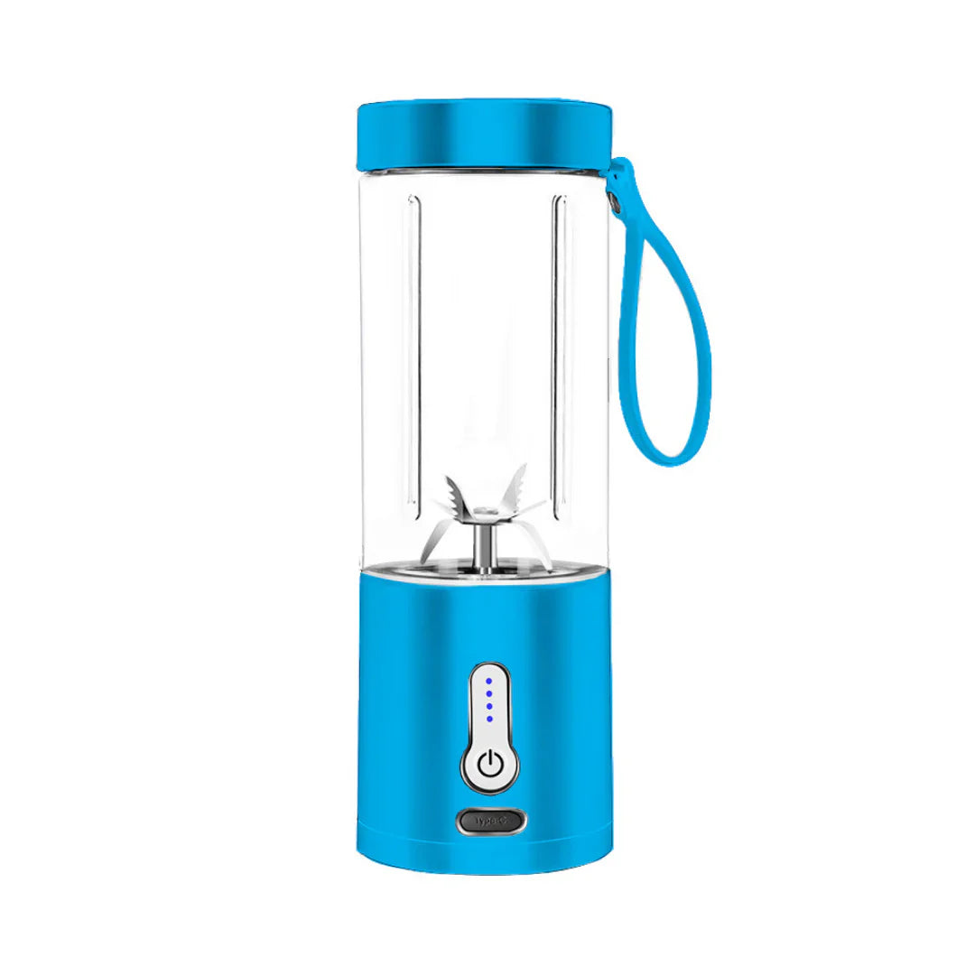 Bärbar Smoothiemaker med 6 kraftfulla blad – Kompakt mixer för att ta med