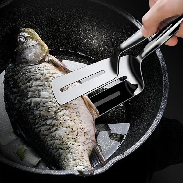 DuoTurn Multi-Funktions-Köks_spatel – Mångsidig design i rostfritt stål för effektiv matlagning