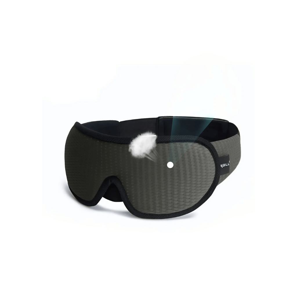 NoirNap - Ergonomically contoured eye mask with 3D Fit for full light blocking and comfort