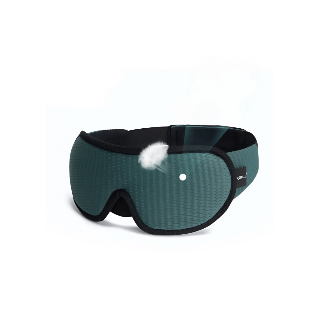 NoirNap - Ergonomically contoured eye mask with 3D Fit for full light blocking and comfort