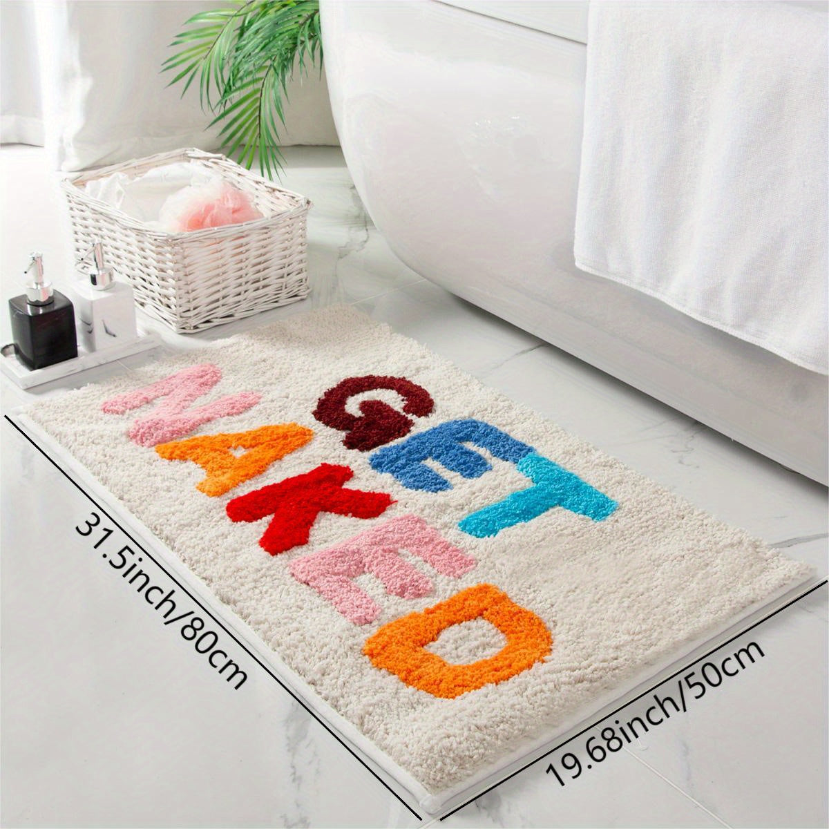 Öka komforten i ditt hem med Mila halkfria badmatta - lyxig, säker och stilren