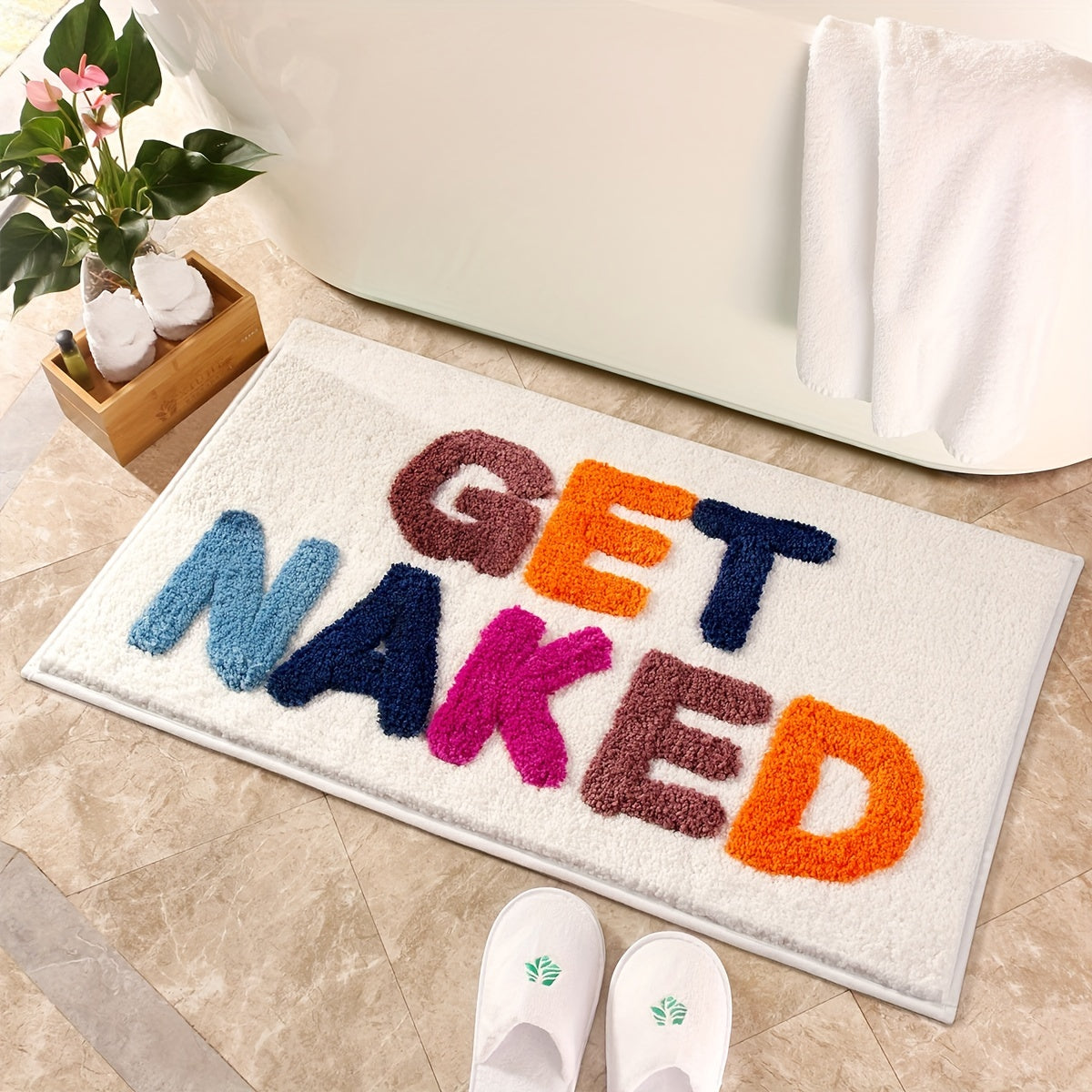 Öka komforten i ditt hem med Mila halkfria badmatta - lyxig, säker och stilren