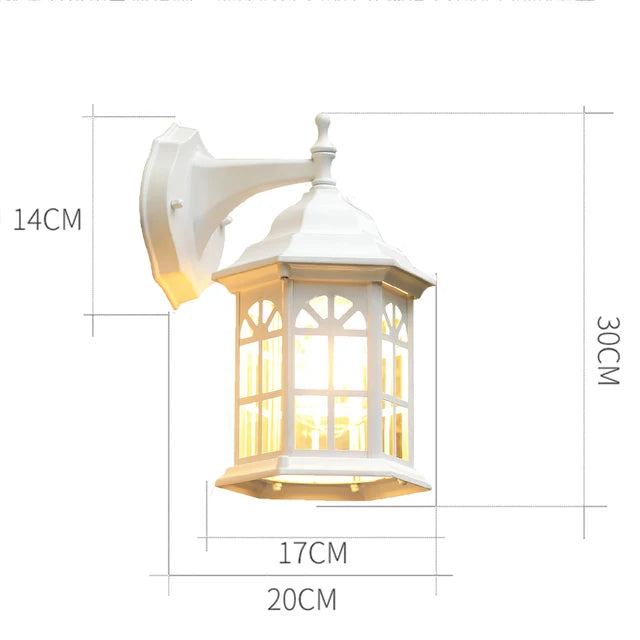 EuroVintage - Europeisk Retro LED Vägglampa