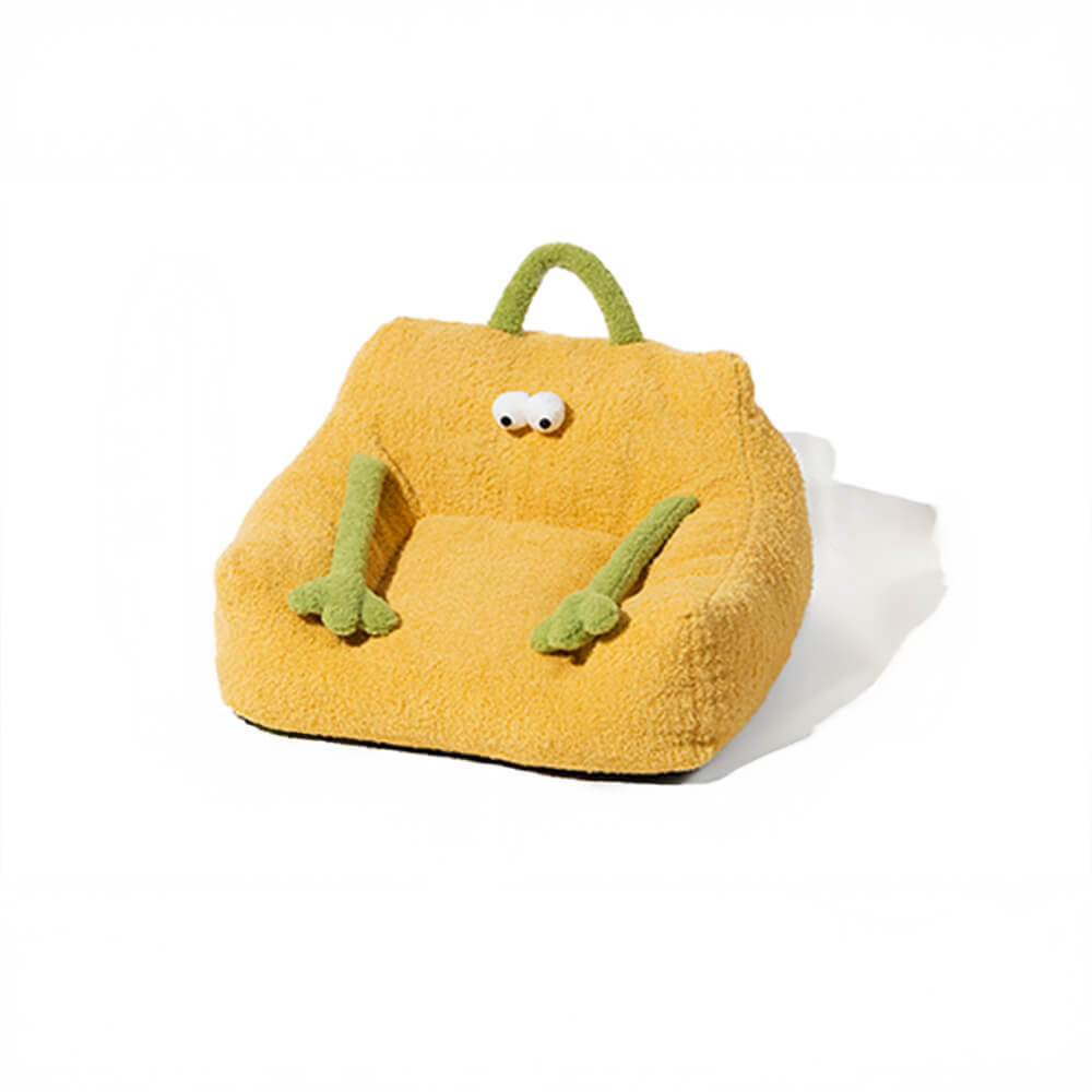 Monster Temat Plush Pet Soffa Säng Mysig Lekfull Komfort