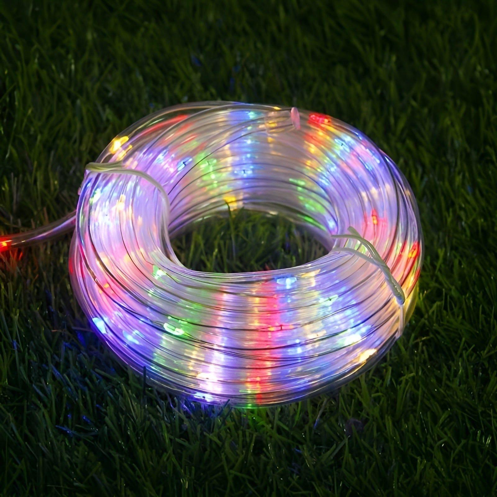 FairyGleam Light - Solarbetriven trädgårdsljusslinga LED för utomhusbruk