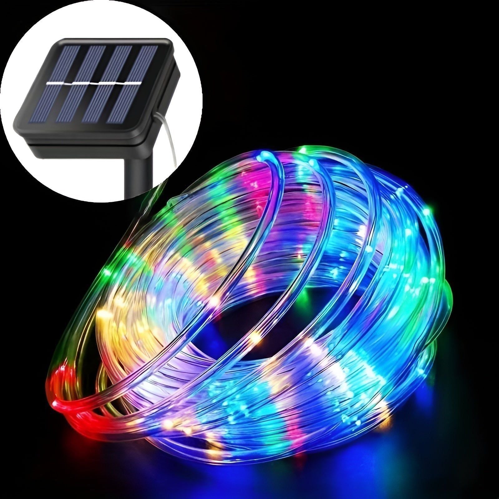 FairyGleam Light - Solarbetriven trädgårdsljusslinga LED för utomhusbruk