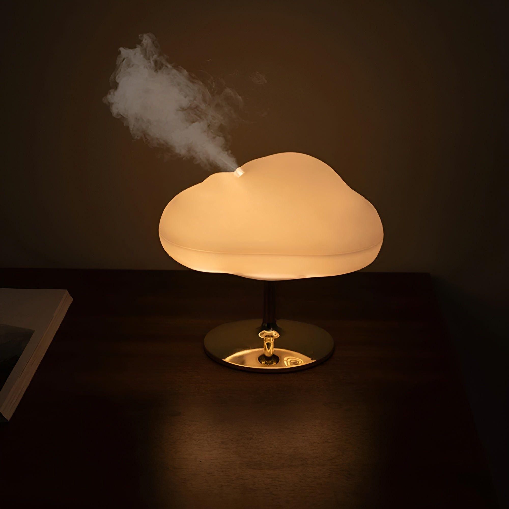 MistCloud Diffuser - Ultraschall USB Luftrenare & eterisk olja sprej för lugnande atmosfär