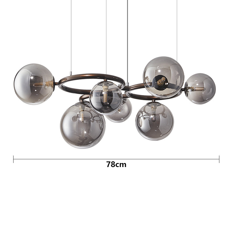 Femke Modern Matbordslampa – Unik treringdesign med dimbar LED-belysning
