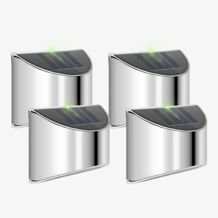 Solcellsdrivna LED-flodljus