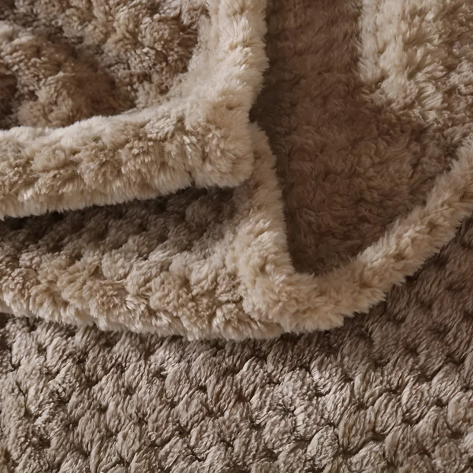 Mysig sofffilt – Extra tjock och mjuk | Kingsize-storlek för soffa eller säng