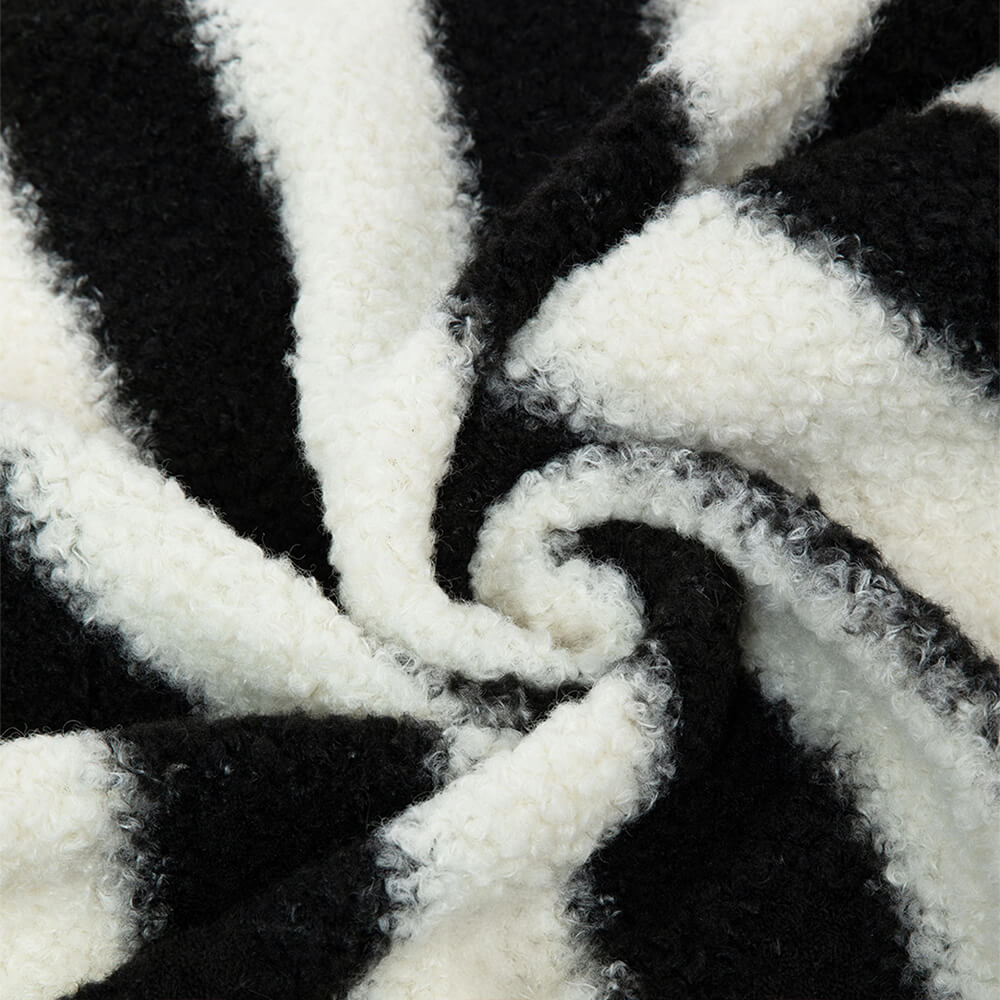 Modern konstfårskinn Pet-soffa med breda armstöd och avtagbart kuddöverdrag