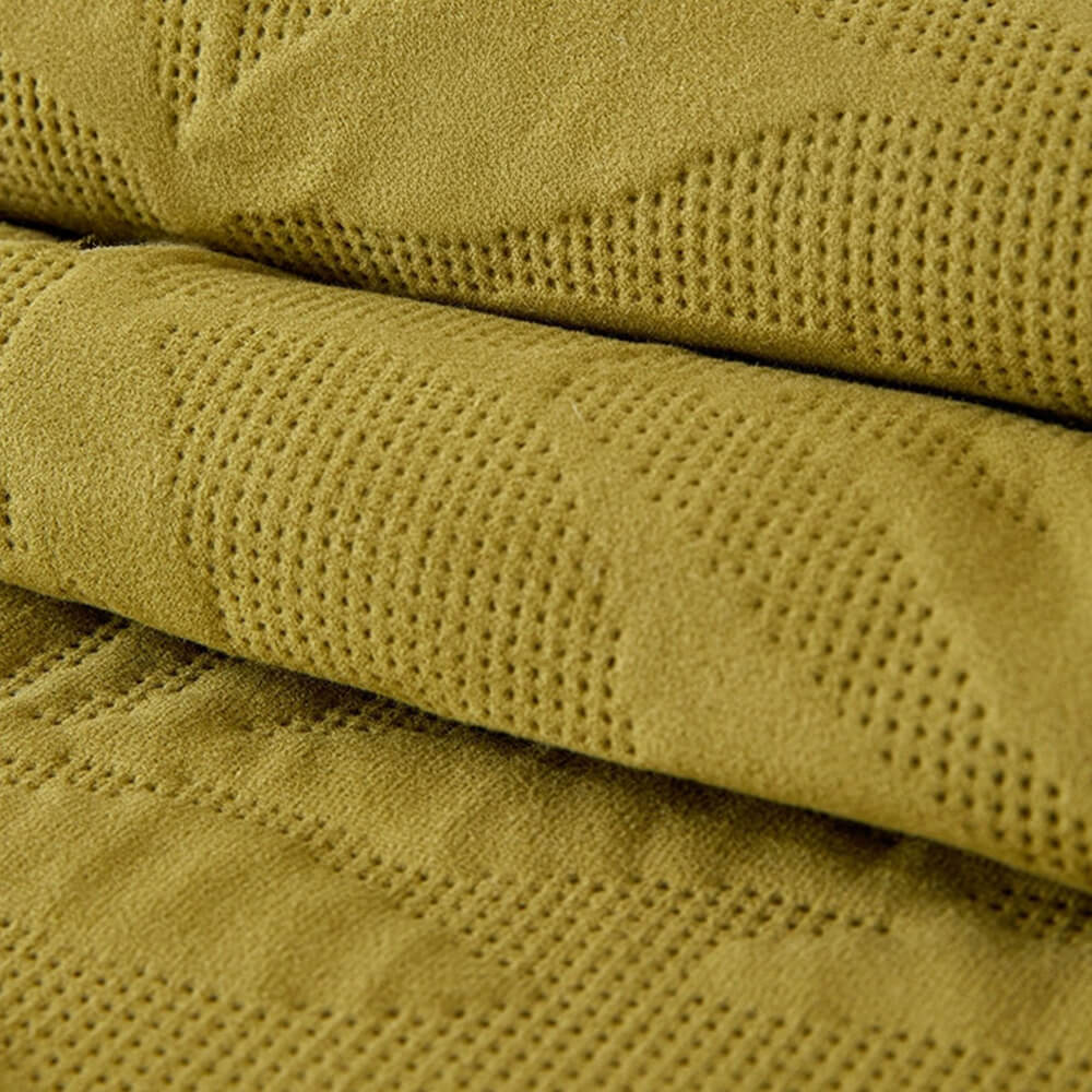 Bladmönster Ultra-mjuk Vattentålig Halkfri Sofföverdrag