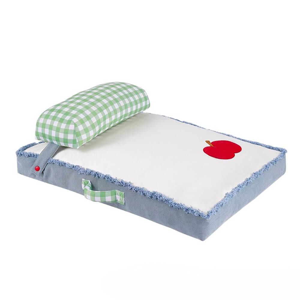 Stilren Hållbar Denim Husdjursmatta Bekväm Lätt Underhåll