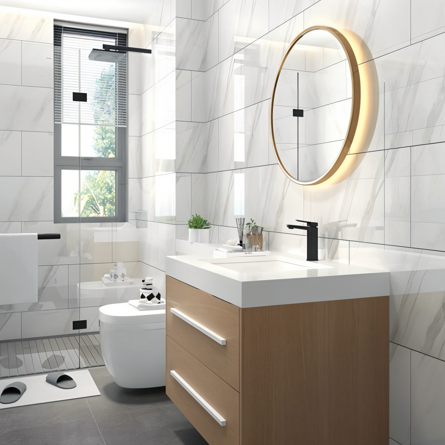 GlossyLux Självhäftande Väggpaneler - Ge ditt rum en modern touch av nytt glans