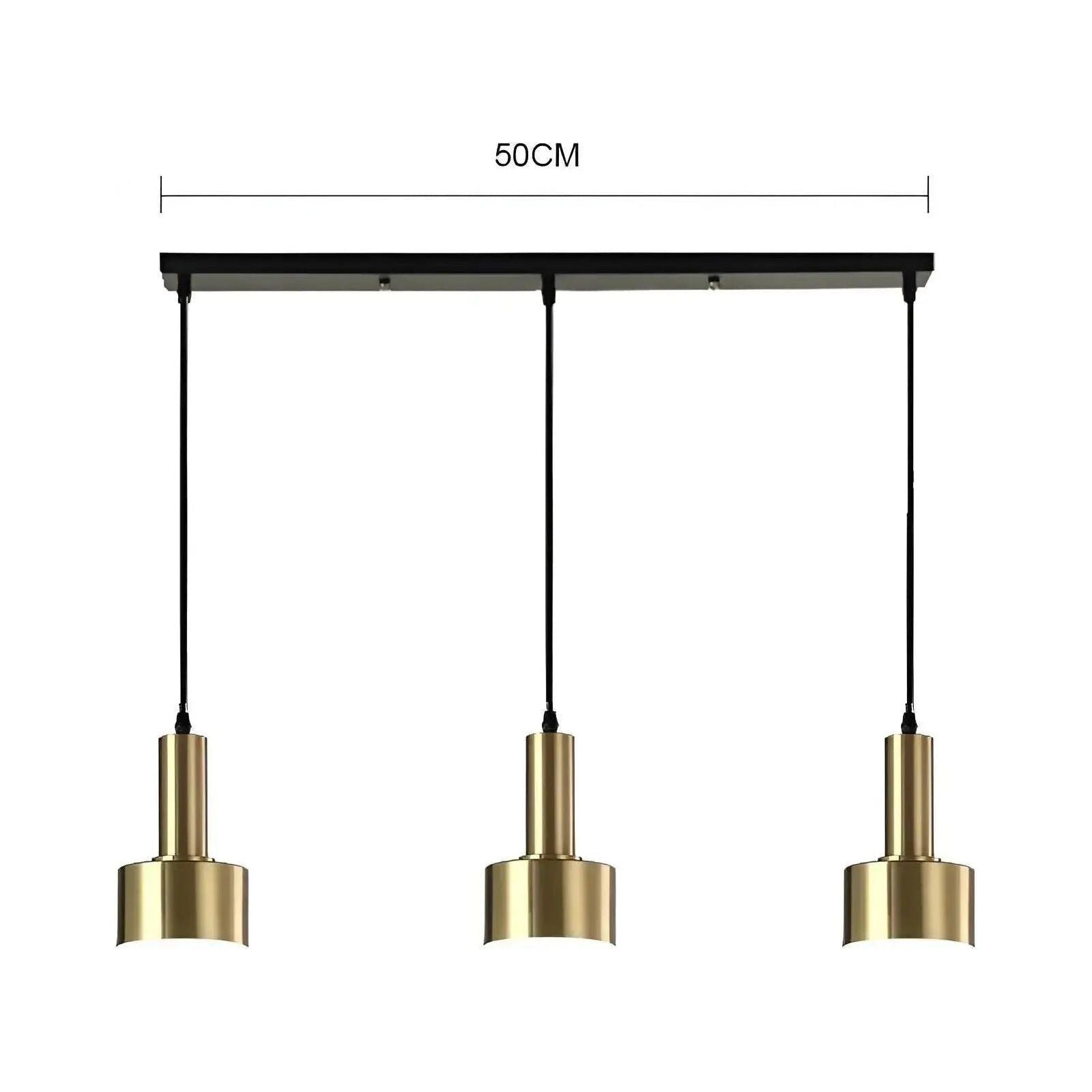 GoldGlow Lights - Nordic Gold Lyx Taklampa LED