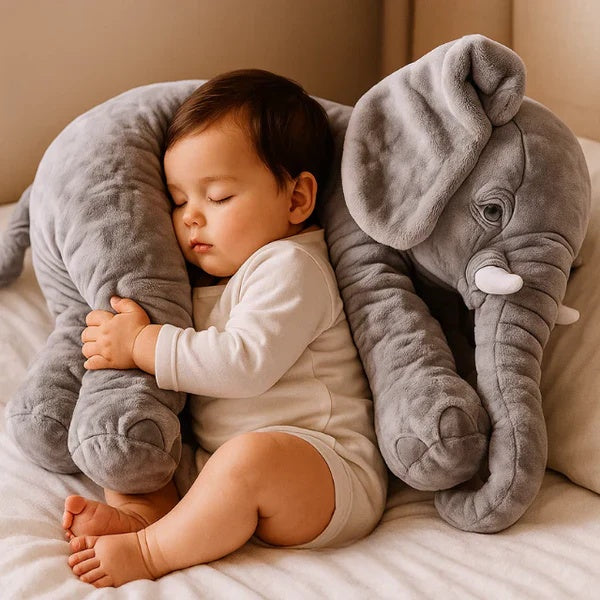 Plush Elephant Baby Pillow Toy